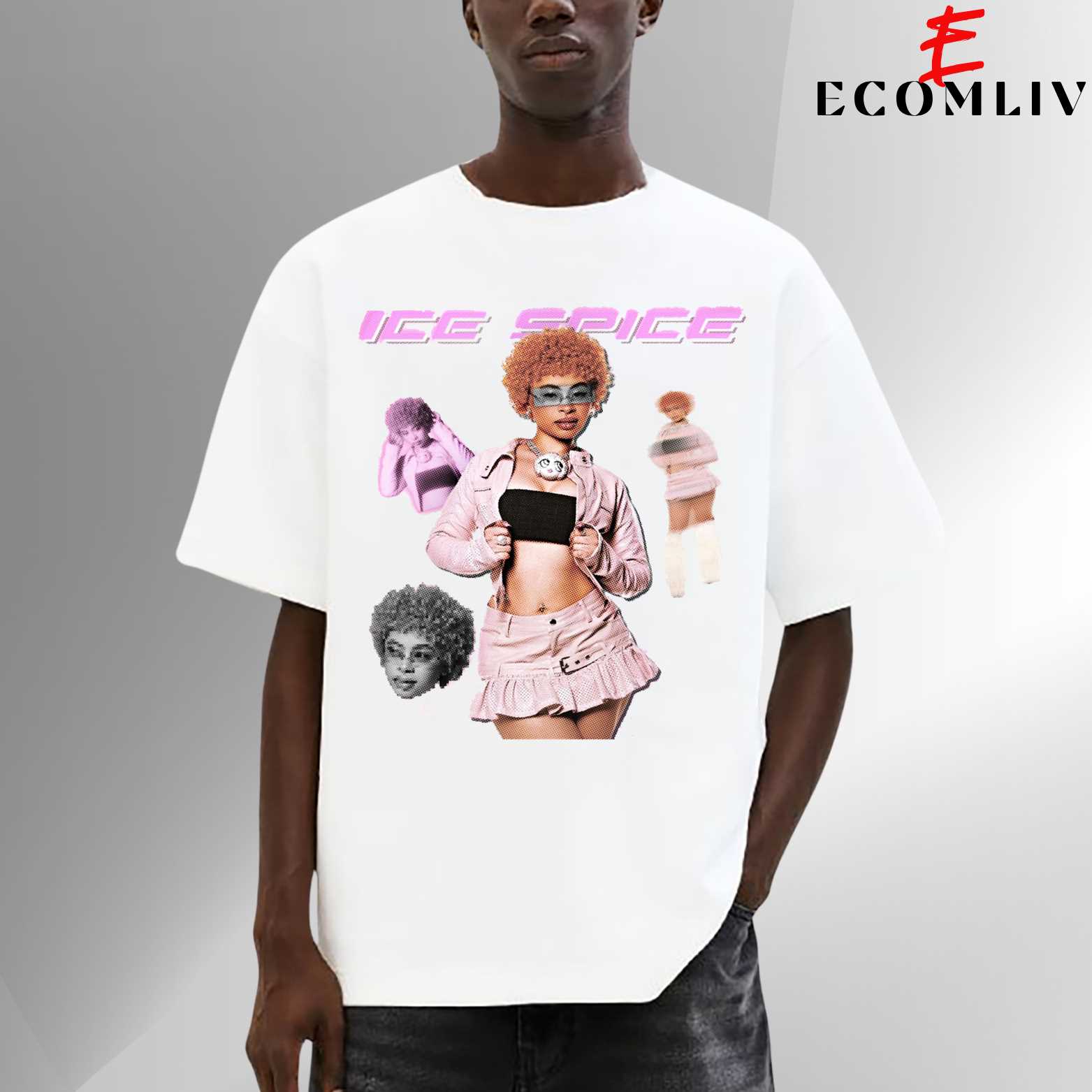 Ice Spice Fan Tee, Unisex T-Shirt, Rap Merch